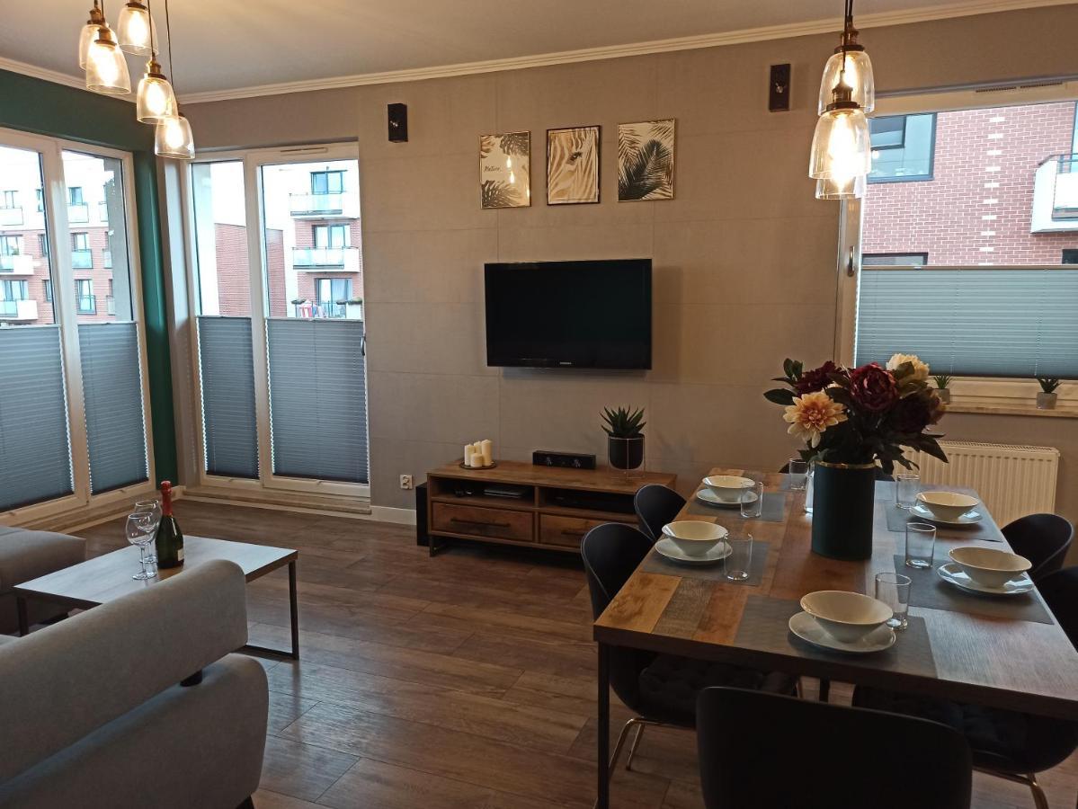Apartament Letycja Danzica Esterno foto